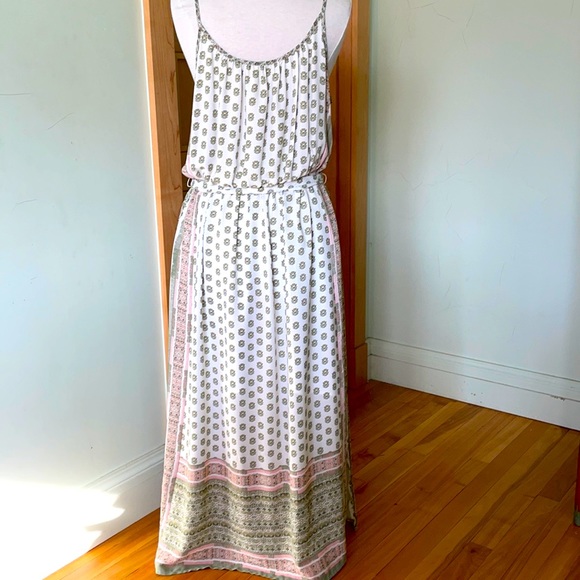 NWOT Gap Sleeveless Summer Maxi Dress, Size M Tall - Picture 9 of 16